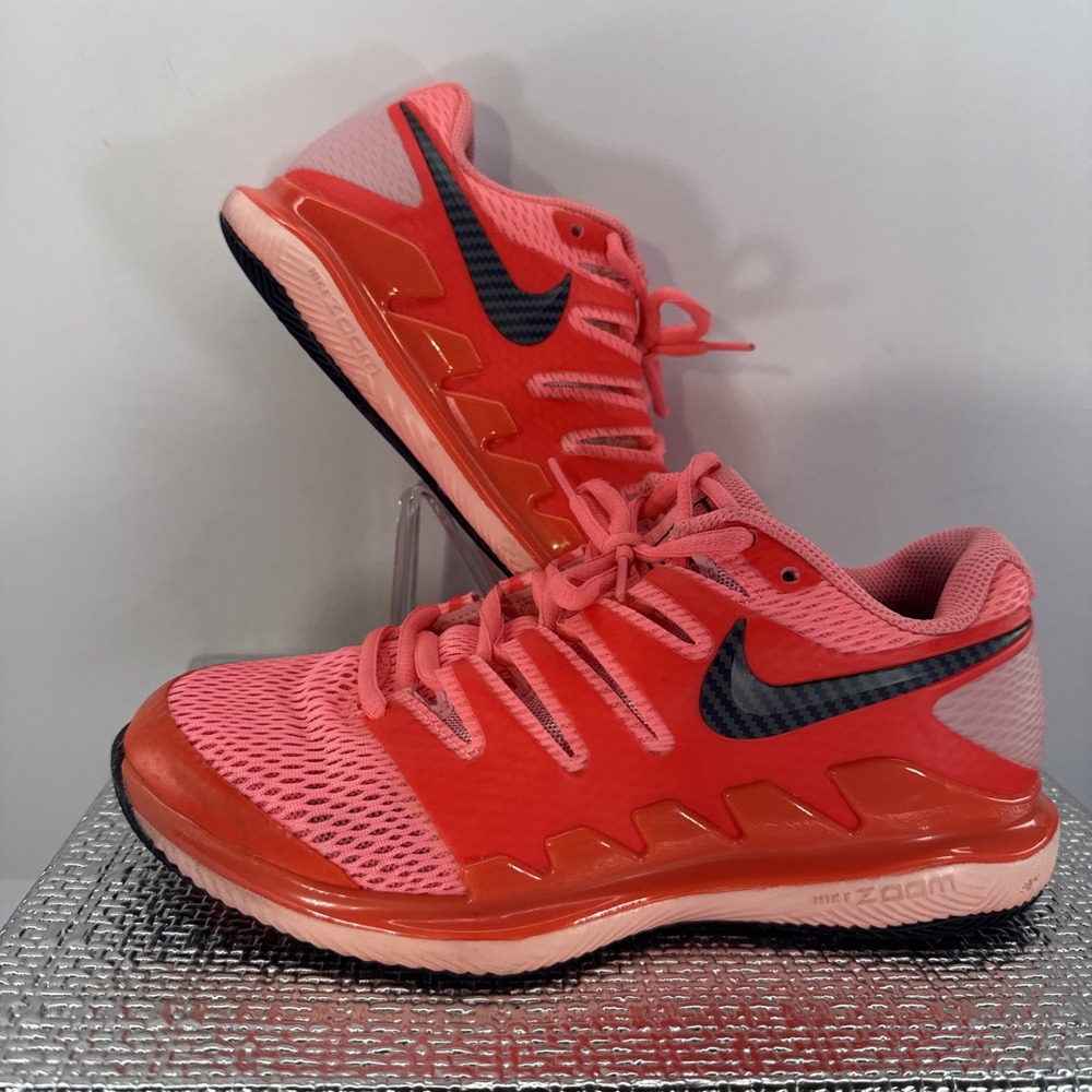 Rare✨Nike Air Zoom Vapor X✨Pink Coral Shoes✨AA8027-604✨Women's SZ 7